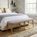 Laguna 66.5 W Rattan Backless Accent Bench