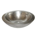 Laguna Brushed Nickel Vessel Bathroom Sink