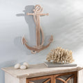 Laguna Distressed Natural Anchor 22X16 Inch Wall D Cor