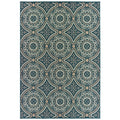 Laguna Panel Medallion Indoor Outdoor Area Rug