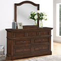 Lakewood Distressed Wood Dresser With Mirror By Greyson Living