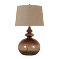 Lamps Per Se 27.5 Inch Glass Table Lamp Set Of 2 N A