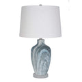 Lamps Per Se 27.5 Blue And Grey Table Lamp Set Of 2 N A