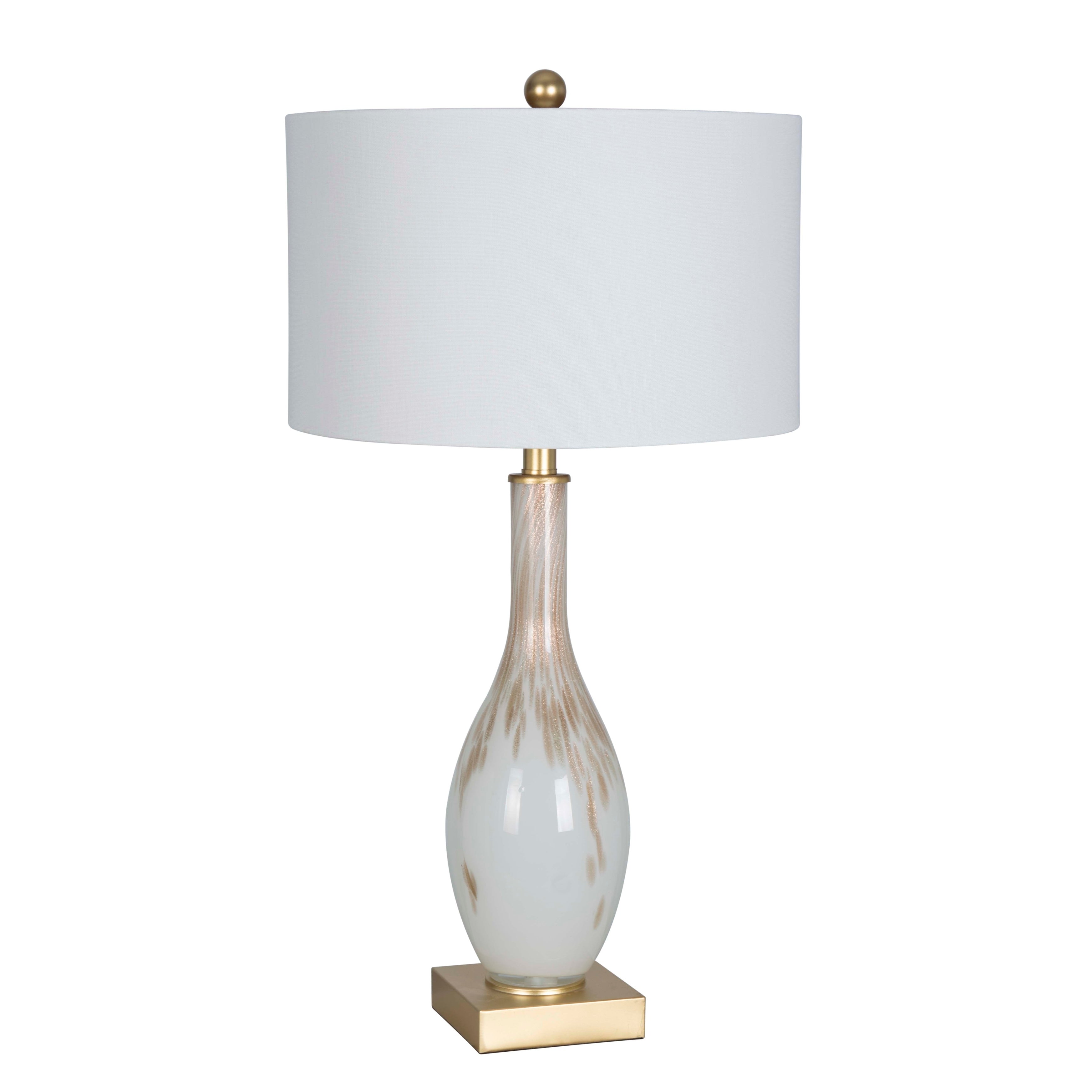 Lamps Per Se 28 Gold Glitter Usb Table Lamp Set 28