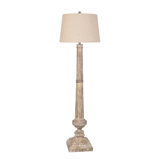 Lamps Per Se 62 Inch Distressed Floor Lamp
