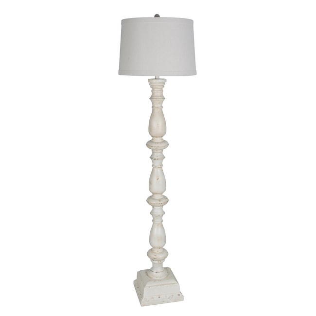 Lamps Per Se 69.5 Inch Cottage Studded Floor Lamp