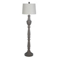 Lamps Per Se 70 Inch Grey Wood Floor Lamp