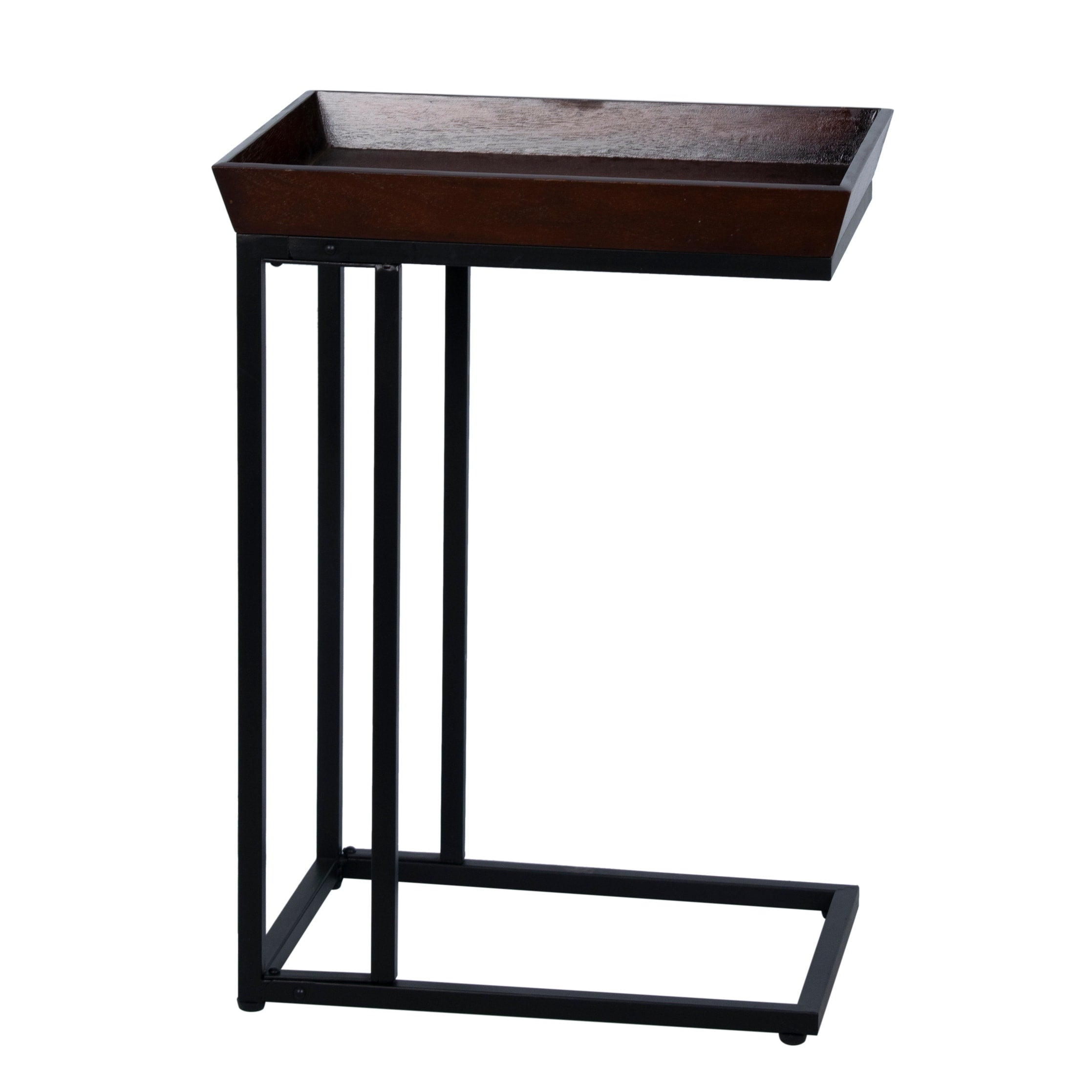 Lamps Per Se Metal C Table With Tray Top 18X12.5X25