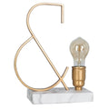 Lamps Per Se 11.25 Gold Metal Table Lamp Set 11.25