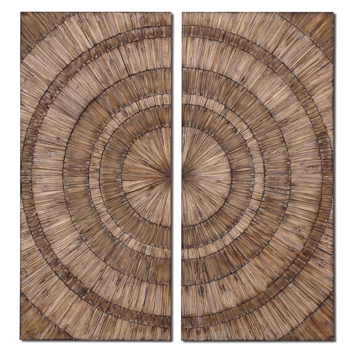 Uttermost Lanciano Wood Wall Art Set Of 2