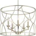 Progress Lighting Landree Collection Silver Steel 5 Light Chandelier