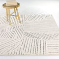 Landrum Geometric Striped Area Rug