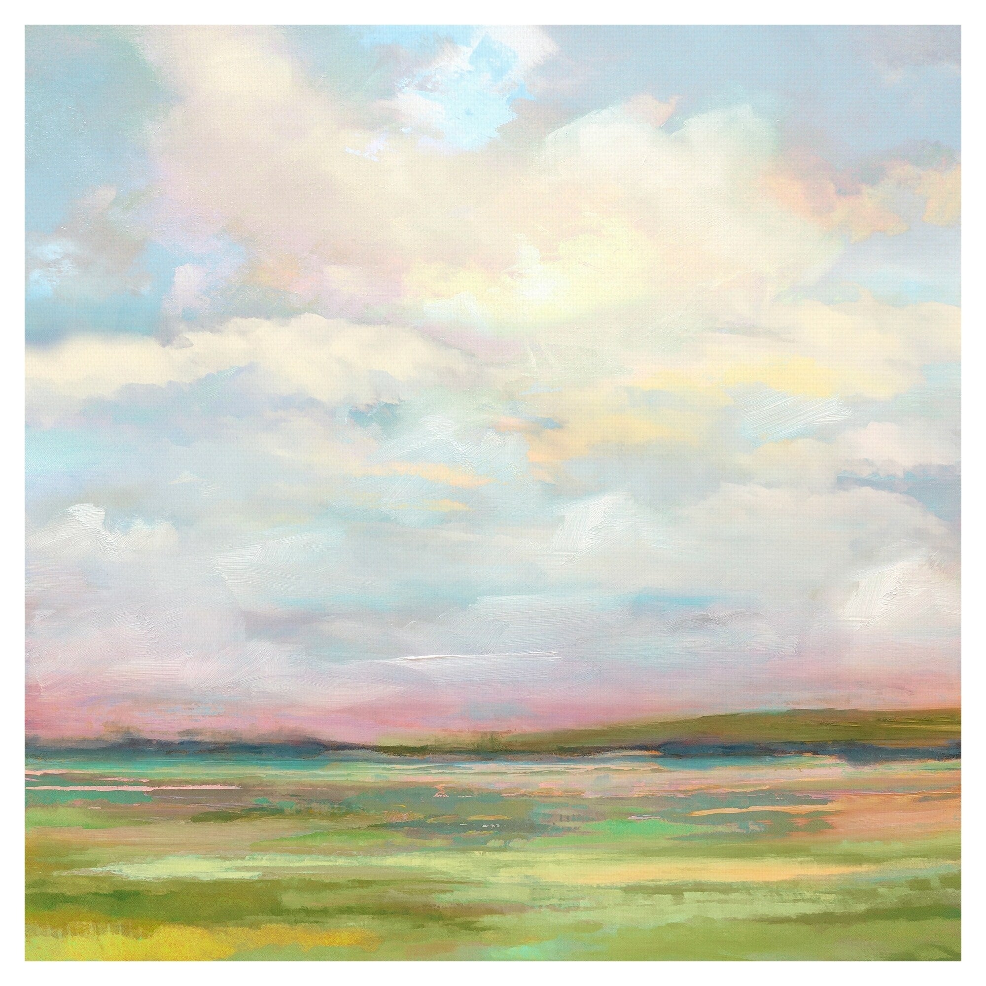 Landscape View Soft By Paul Duncan Canvas Art Print