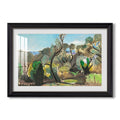 Landscape Near Nice C 1918 Henri Matisse Custom Framed Print