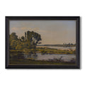 Landscape With A River 1892 Henri Harpignies Custom Framed Canvas
