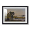 Landscape With A River 1892 Henri Harpignies Custom Framed Print