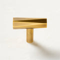 Lang Aged Brass Cabinet Handle 8in