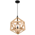 The Gray Barn Bramble Abode 3 Light Chandelier With Natural Wood Finish