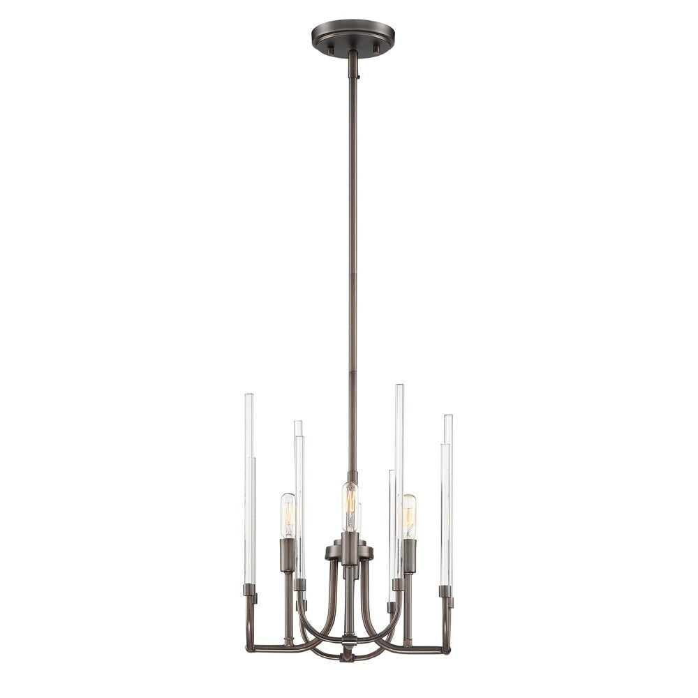 Laretto 4 Light Chandelier Satin
