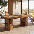 Large Computer Desk Executive Desk Home Office Writing Table Conference Table Business Workstation For Working Meeting