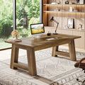 Large Office Computer Desk 70.8 Executive Desk Modern Workstation Writing Table