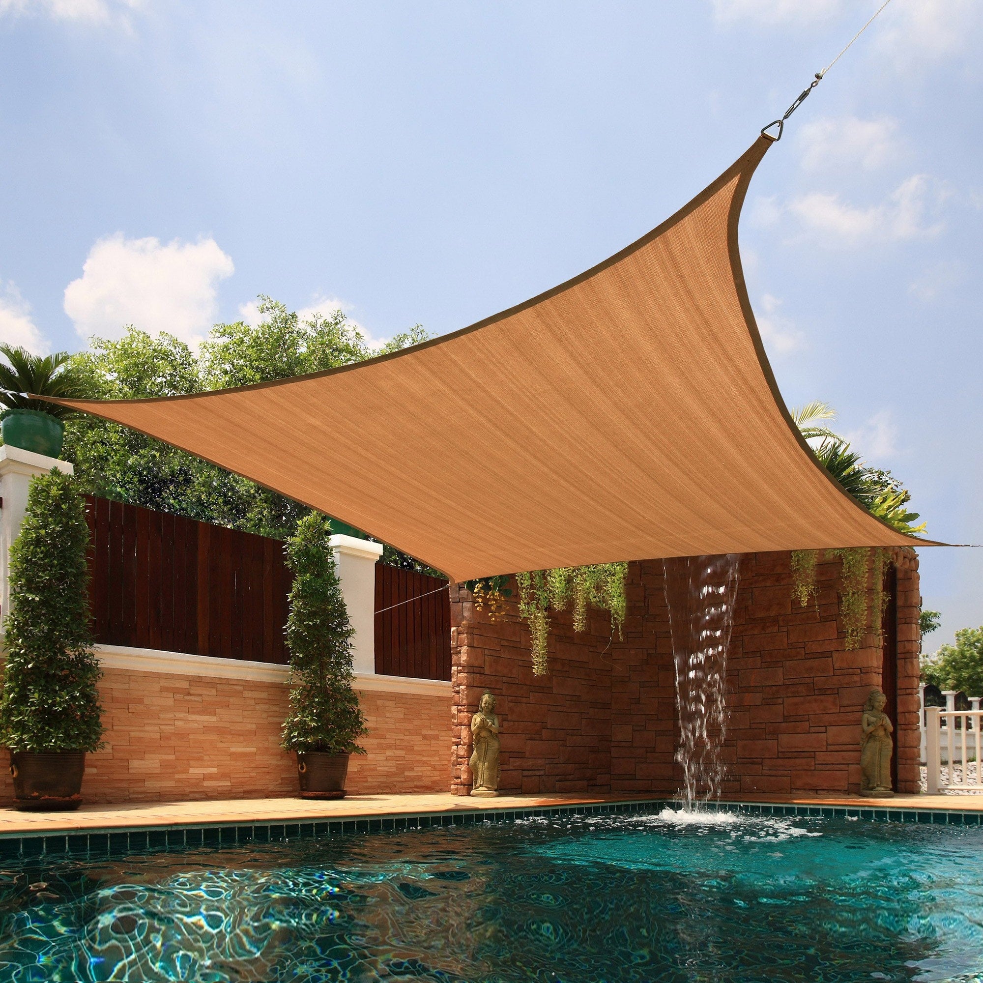 Havenside Home Bayville Large Square Sail Sun Shade