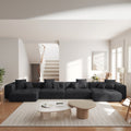 Large U Shaped Modular Sectional Sofa 39.37 Deep Seats For Living Room Apartment