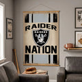 Las Vegas Raiders Canvas Wall Tapestry