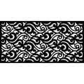 Laser Cut Metal Privacy Screen