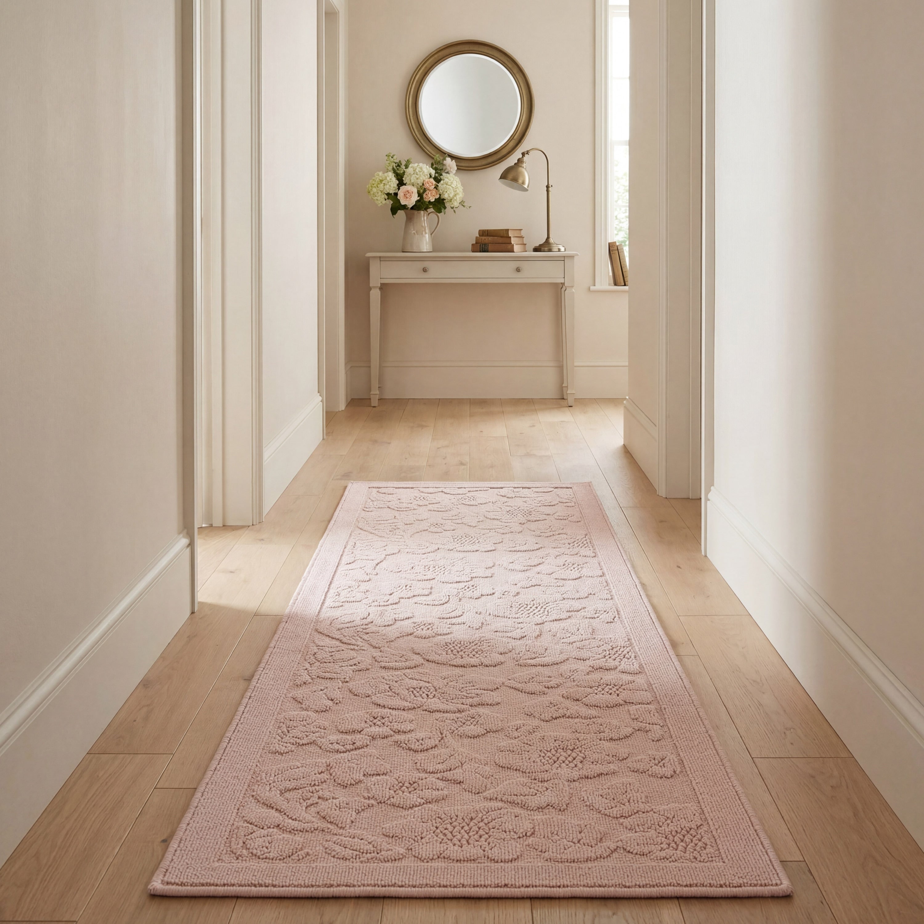Laura Ashley Hi Low Tufted Washable Rugs