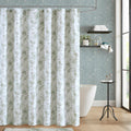 Laura Ashley Walled Garden Shower Curtain Slub Dobby 180Gsm