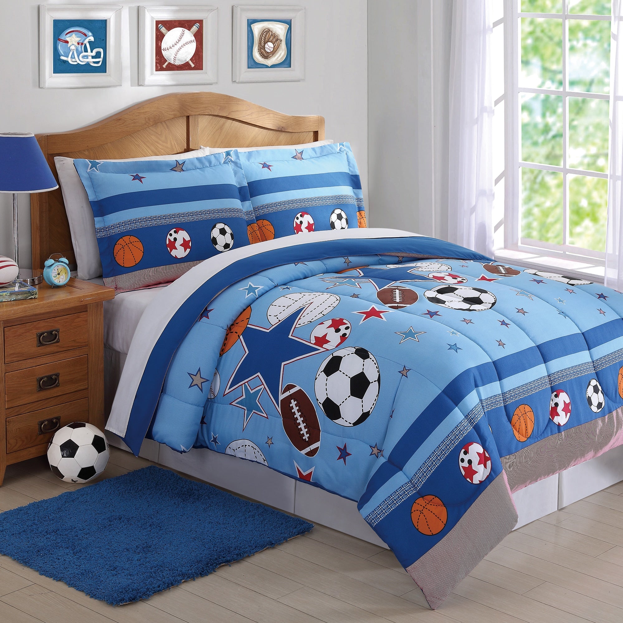 My World Sports And Stars 3 Piece Comforter Set