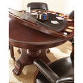 Gracewood Hollow Kimmerer Round Cherry Table With Removable Top