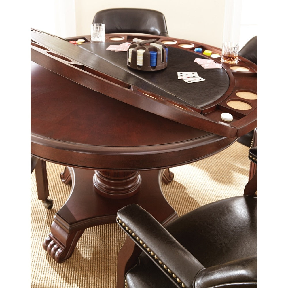 Gracewood Hollow Kimmerer Round Cherry Table With Removable Top