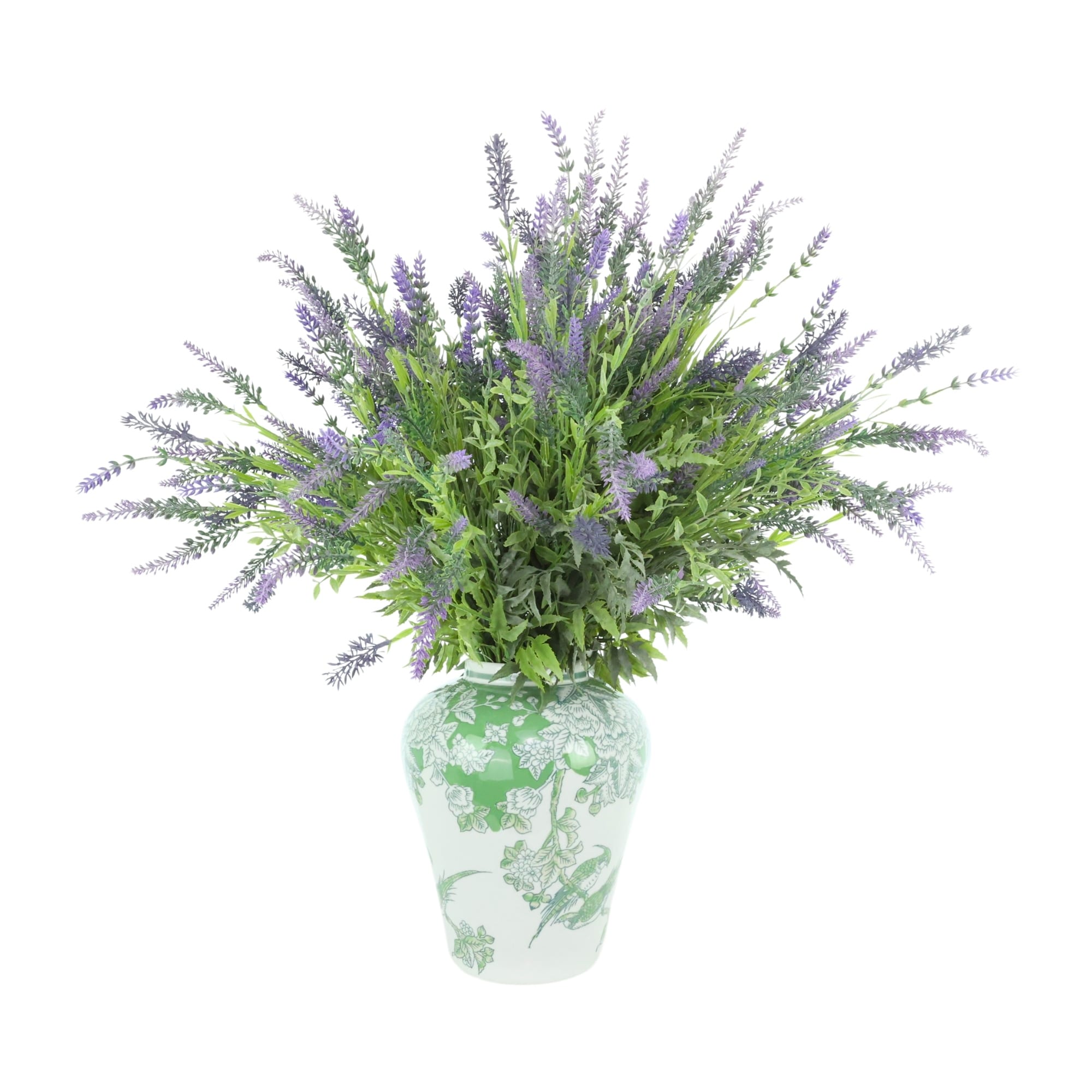 Lavender Arranged In Decorative Ceramic Pot