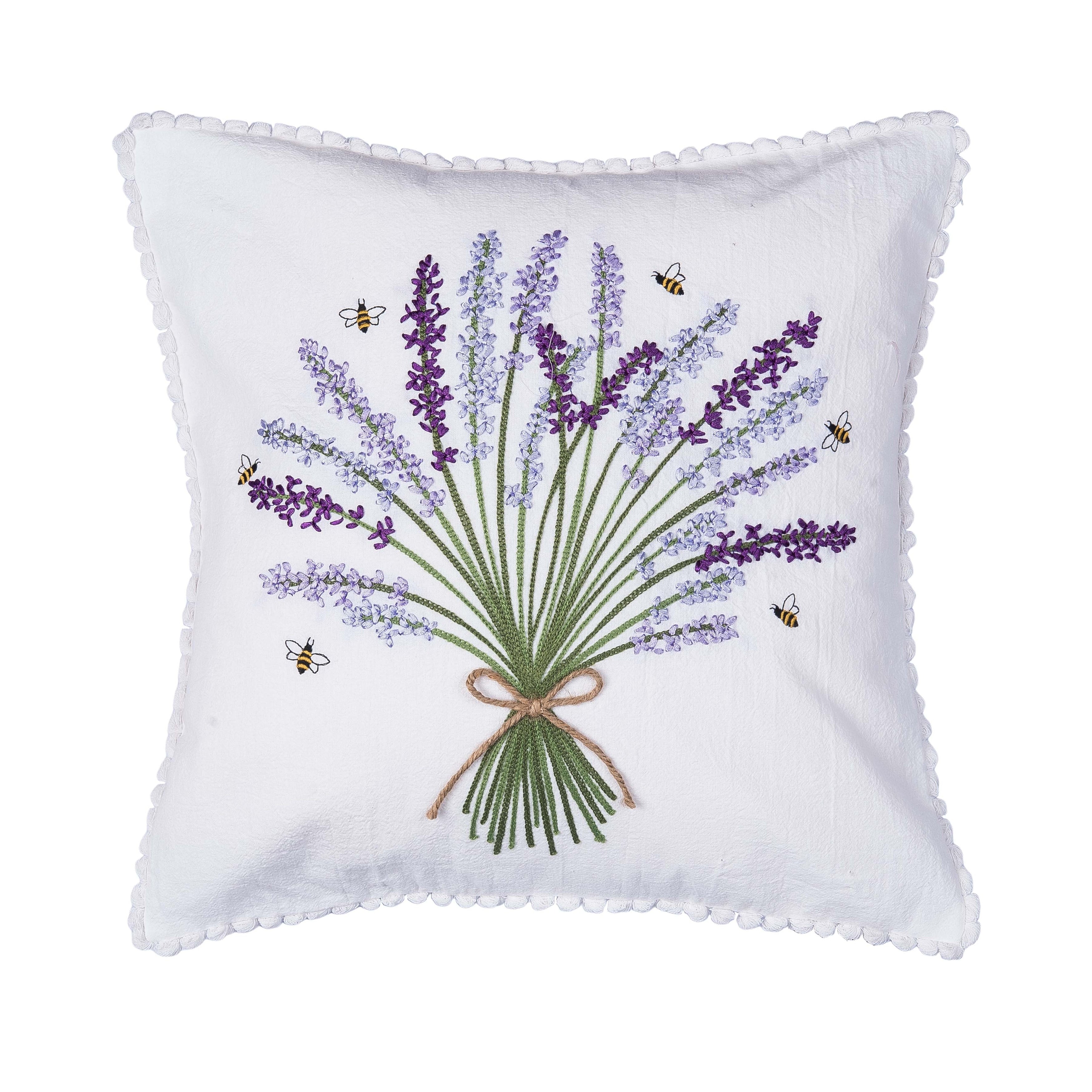 Lavender Bouquet Pillow