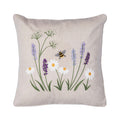 Lavender Bee Garden Pillow
