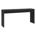 Lawrence 64 Wide Rectangular Fluted Console Table 64 Wide