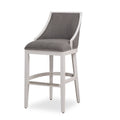 Lawrence White Bar Stool By Greyson Living