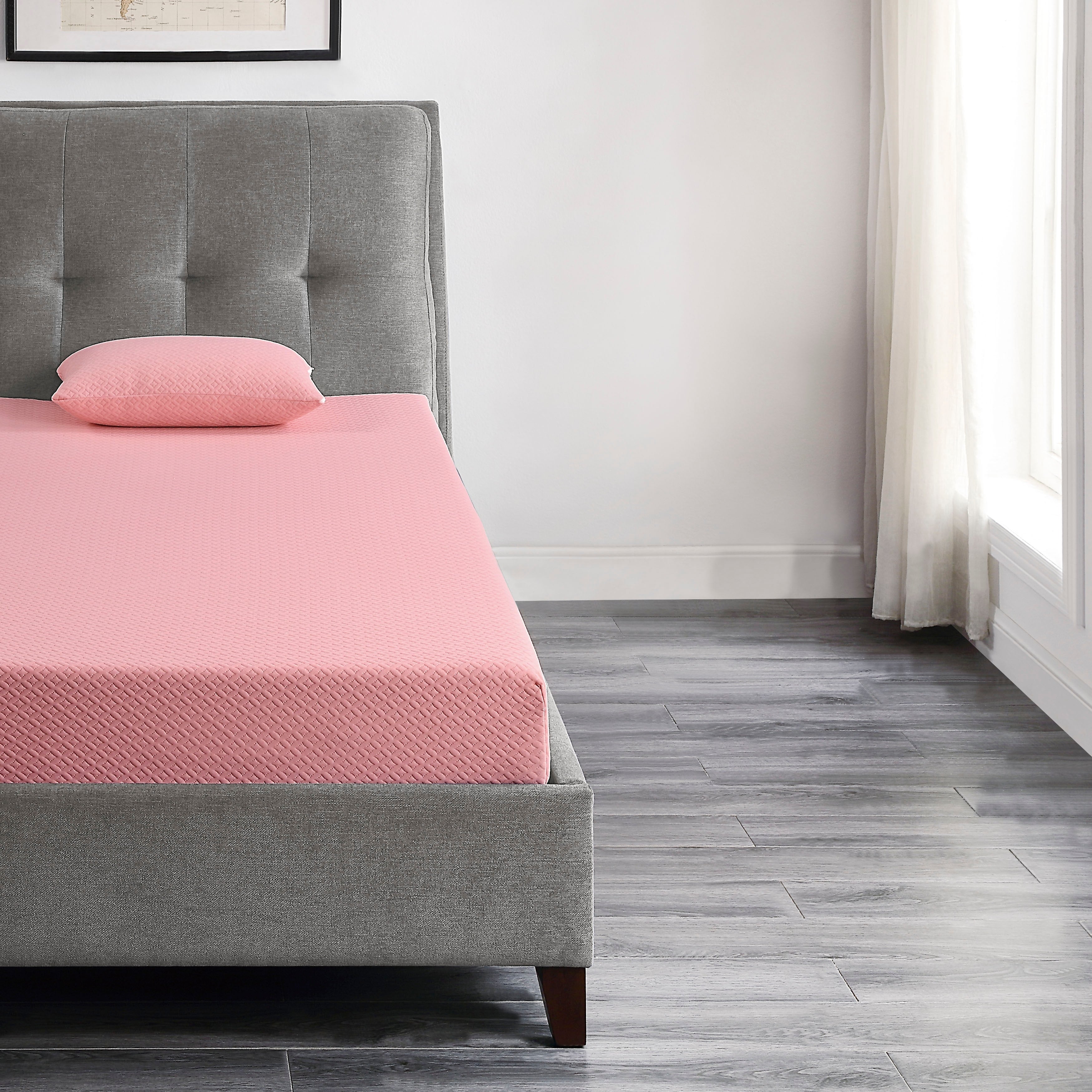 Lay 7 Inch Gel Infused Memory Foam Mattress