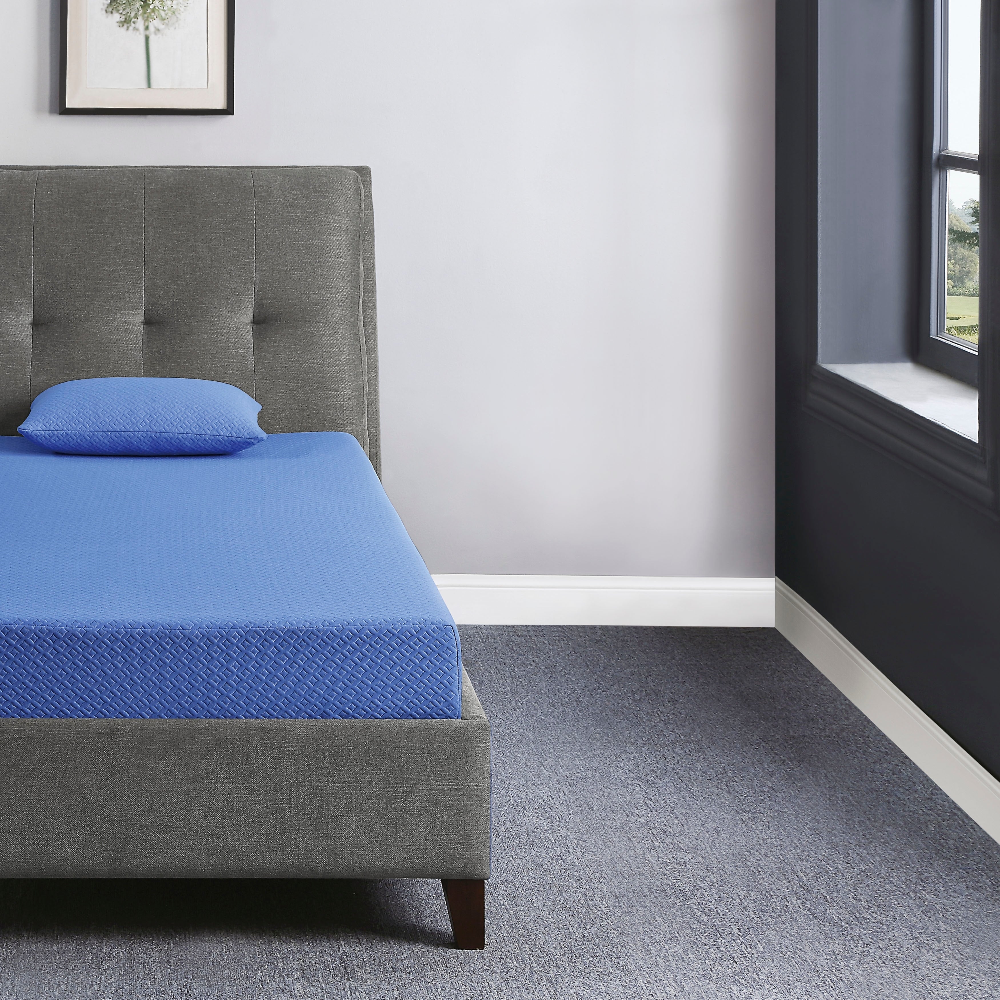 Lay 7 Inch Gel Infused Memory Foam Mattress