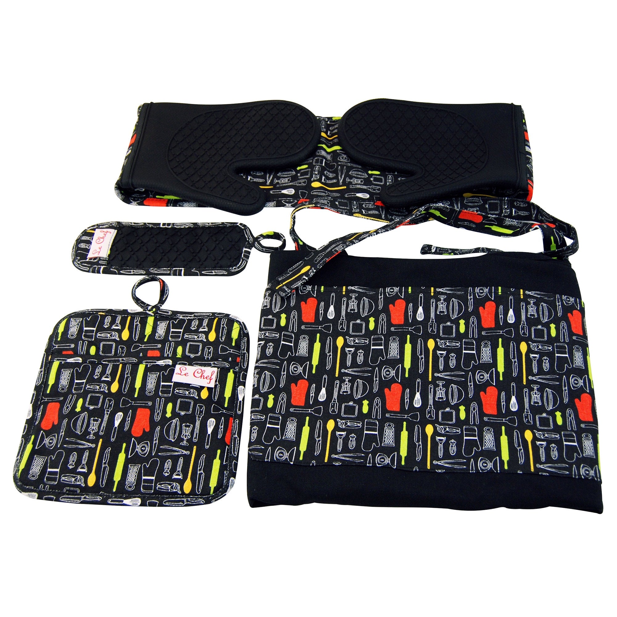 Le Chef 4Pc Set In Kitchen Tools Print Diamond