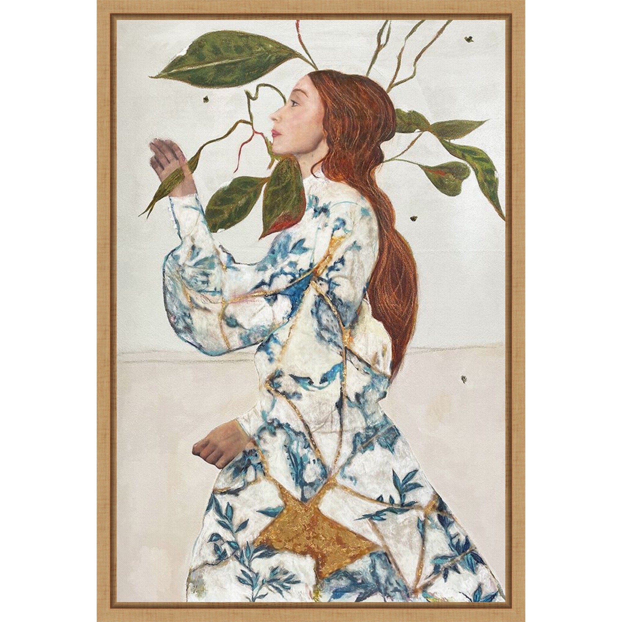 Le Voyage Fantastique No. 3 By Karenina Fabrizzi Framed Canvas Wall Art Print