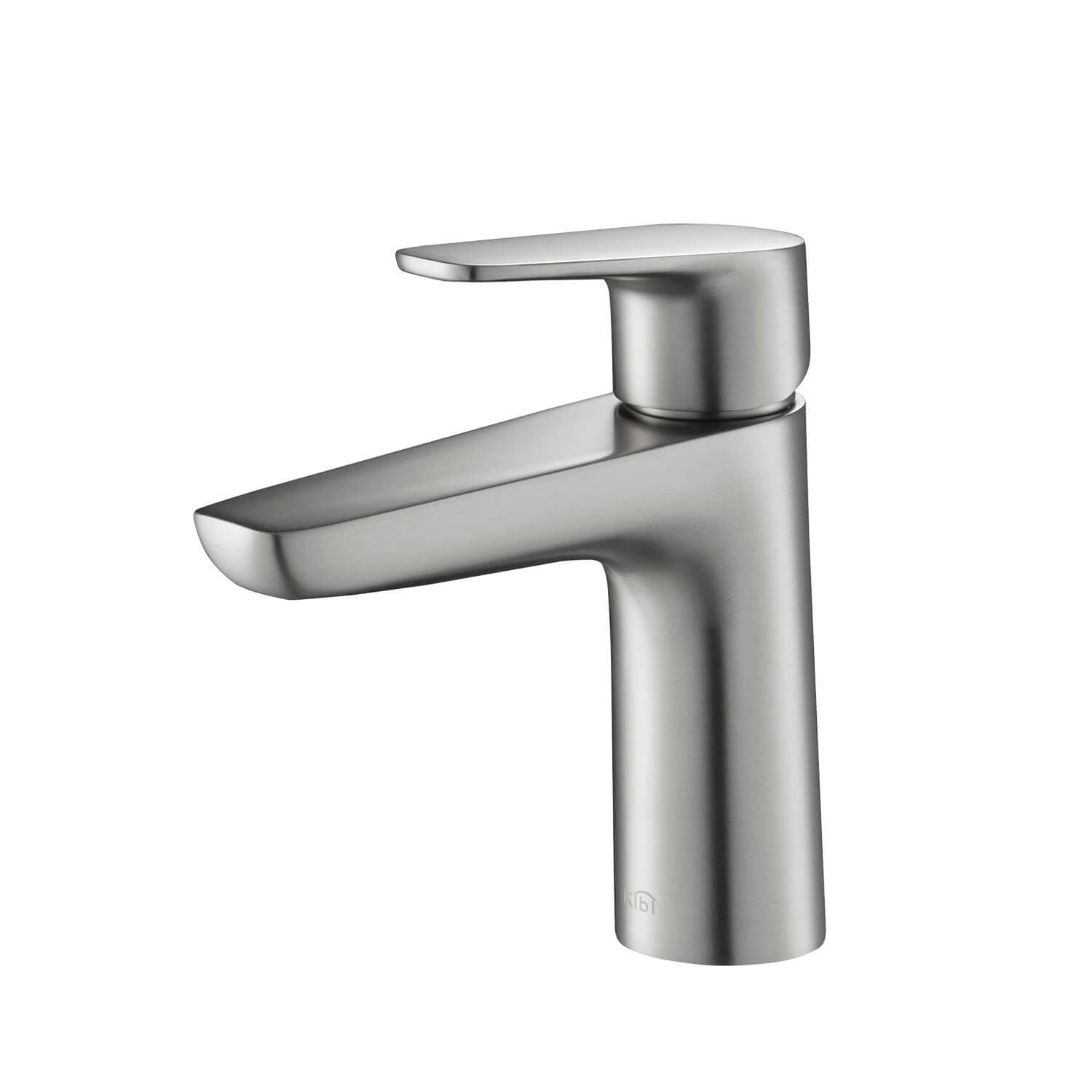 Lead Free Solid Brass Single Handle Bathroom Vanity Sink Faucet With Water Hose