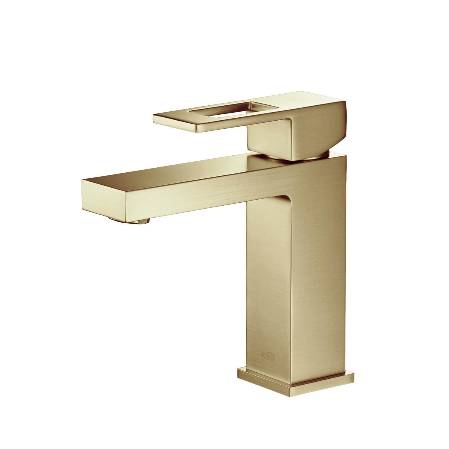 Lead Free Solid Brass Single Handle Bathroom Vanity Sink Faucet With Water Hose