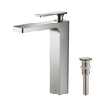 Lead Free Solid Brass Single Handle Bathroom Vanity Sink Faucet With Water Hose