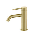 Lead Free Solid Brass Single Handle Bathroom Vanity Sink Faucet With Water Hose
