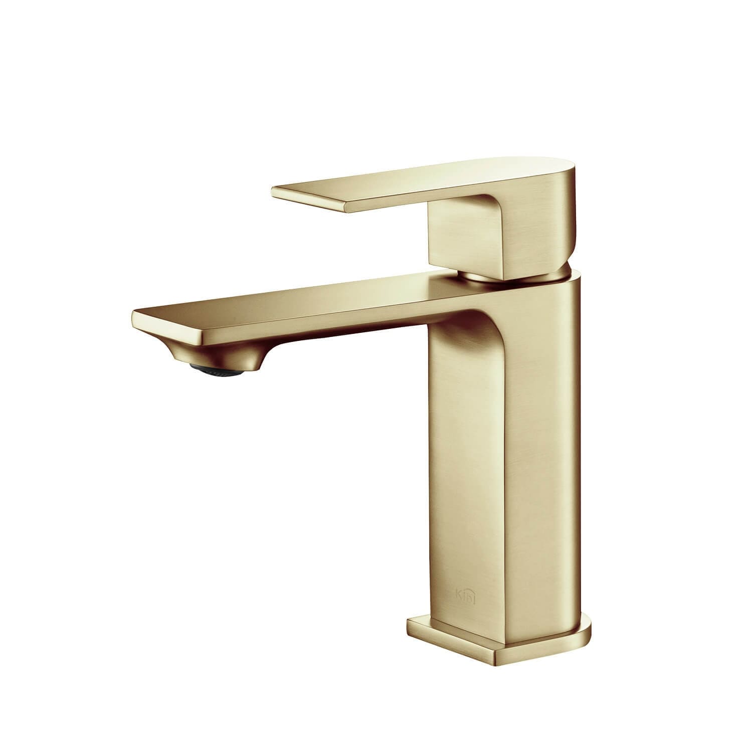 Lead Free Solid Brass Single Handle Bathroom Vanity Sink Faucet With Water Hose