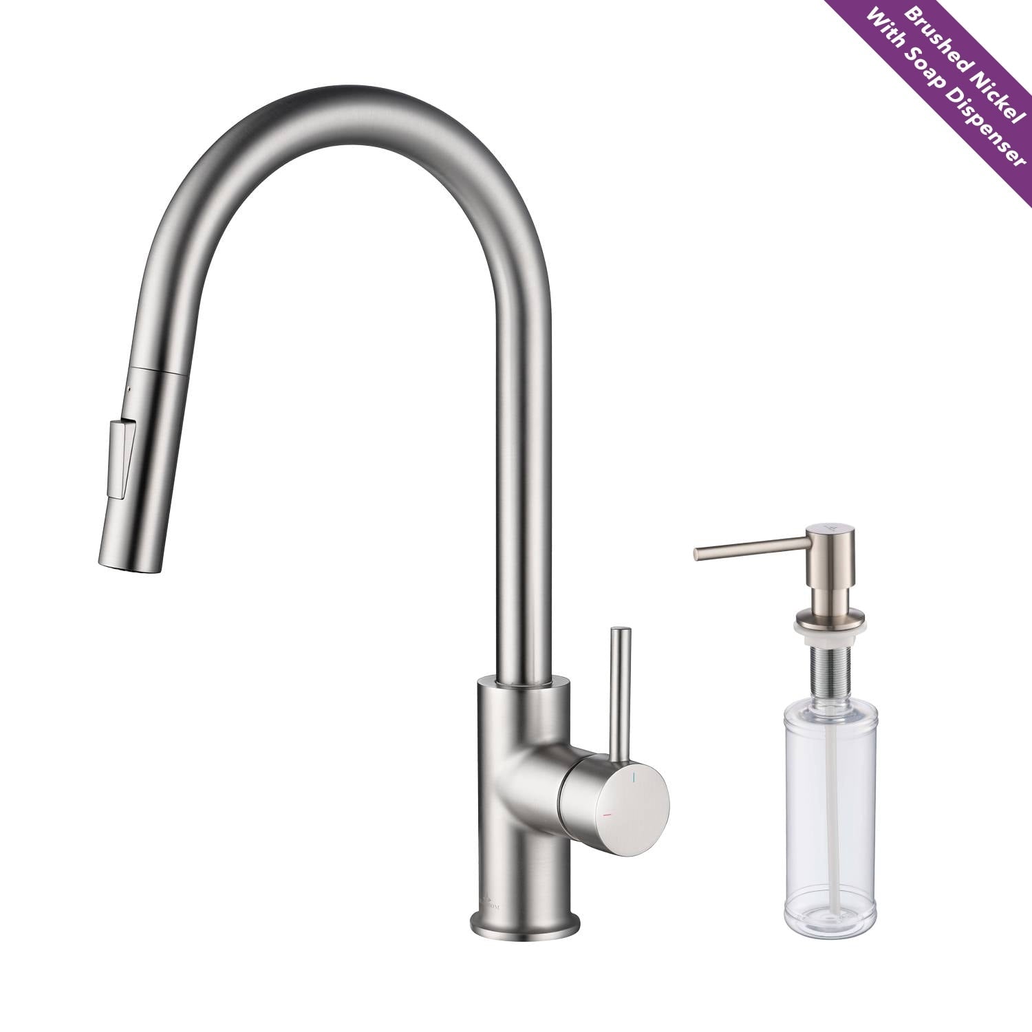 Luxury Single Handle Pull Down Kitchen Faucet