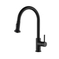 Lead Free Solid Brass Single Level Pull Down Kitchen Faucet With Sprayer
